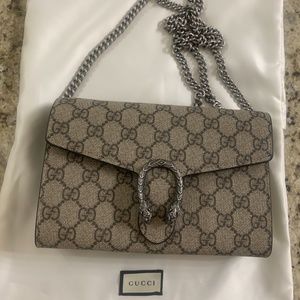 Gucci Dionysus GG Supreme chain wallet/ShoulderBag